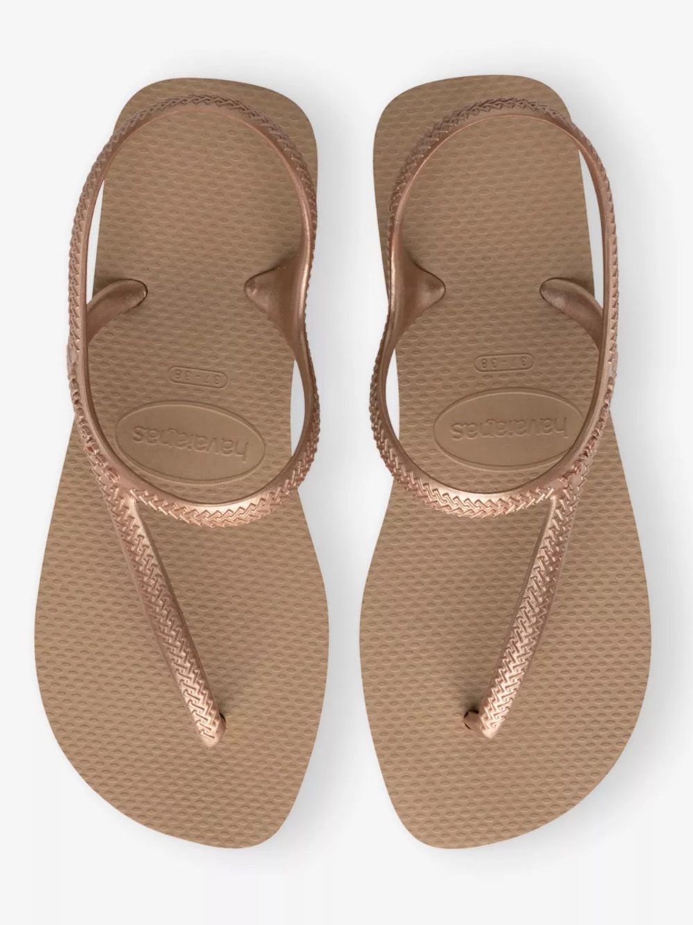 NWOT! Havaianas Women’s Flash Urban Sandals - Rose Gold